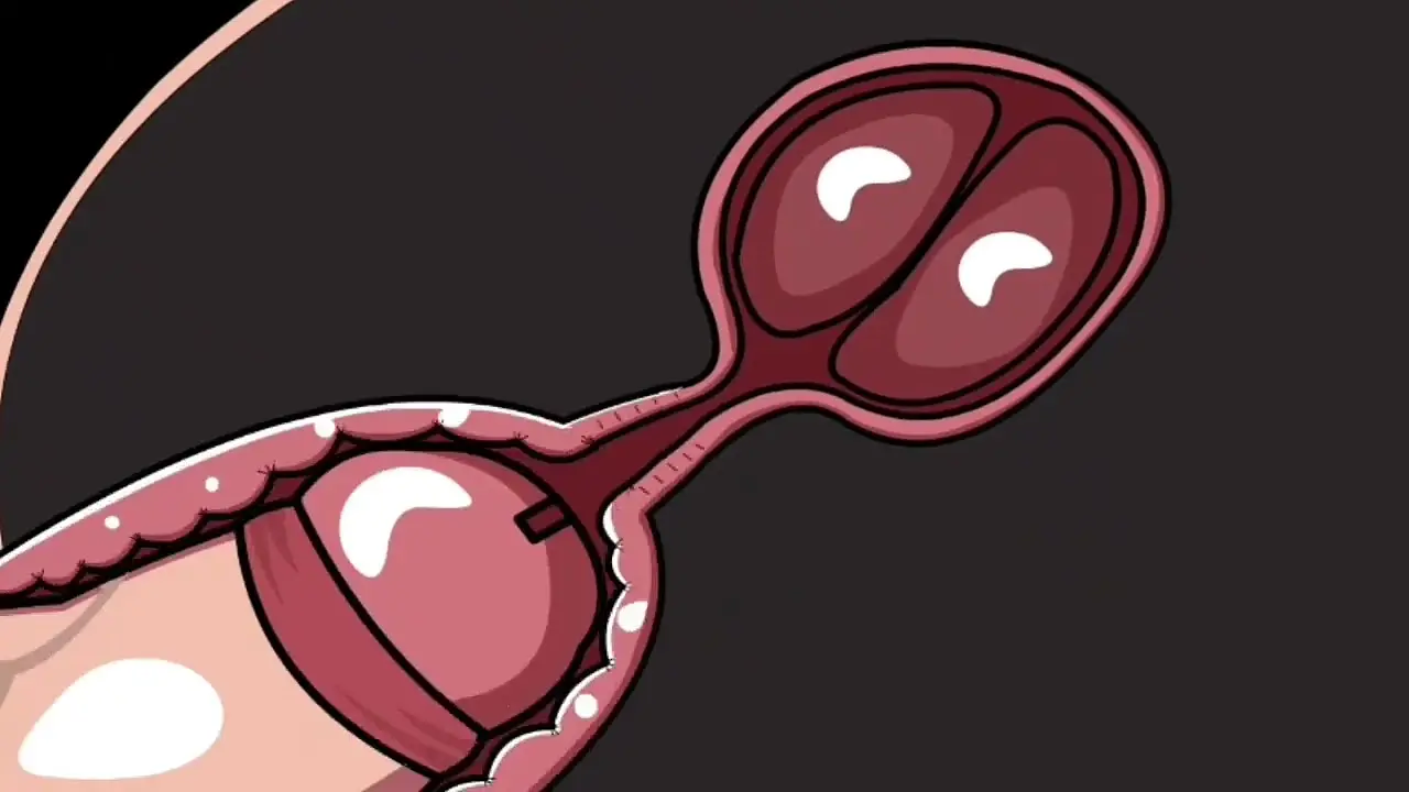 AI-generated curvy 3D babe with big boobs gets internal creampie