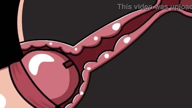 AI-generated curvy 3D babe with big boobs gets internal creampie