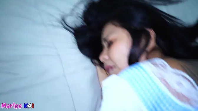 Thai MILF wife drilled in maid uniform and covered in cum