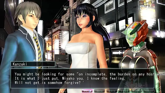 Uncensored hentai game with intense sex scenes