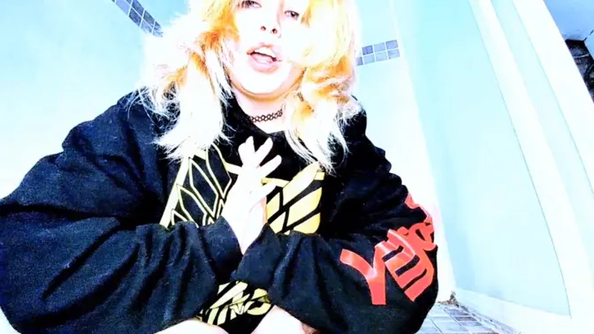 Petite 18yo babe with a dolphin tail