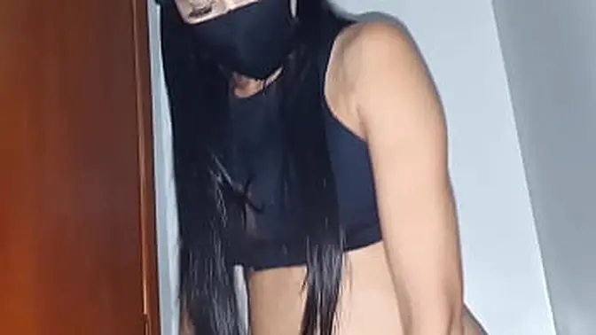 Sexy milf gives a blowjob then rides cock doggystyle