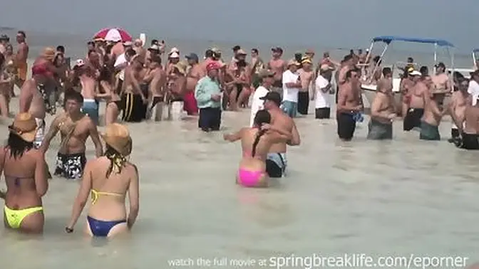 Party animal Nick Moreno gets group pounded on a big ass boat