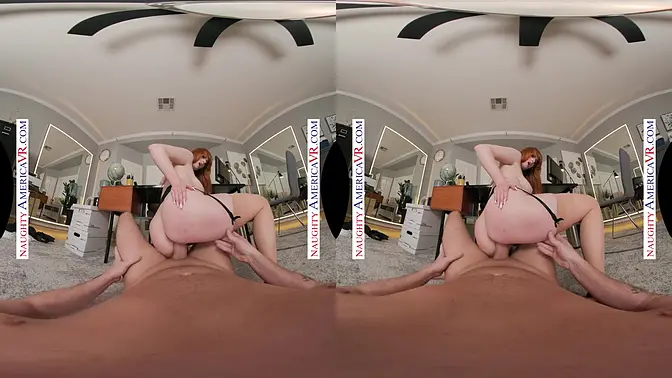 Your Busty Red Head Boss, Alex Harper, Will Give You A Big Raise If You Are Up To The Task