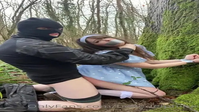 Belle Delphine takes a rough fuck in the woods