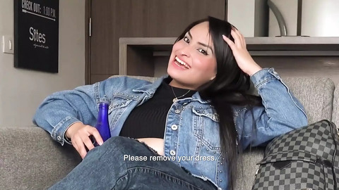 Sexy Latina seduces massive cock🍆 in filthy interracial anal👌 sex session.