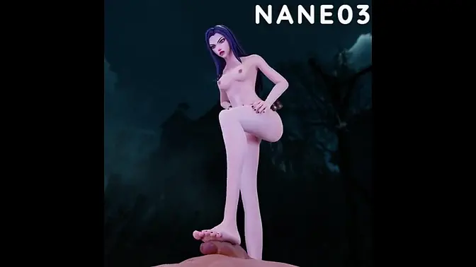 Sexy Asian slut gets her cartoon cock sucked and fucked