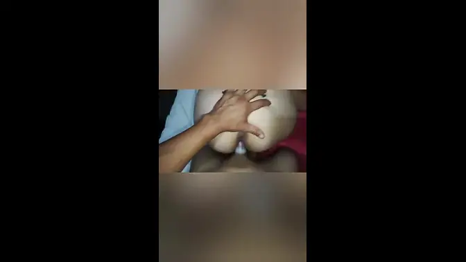 Sister fucks doggystyle in her house