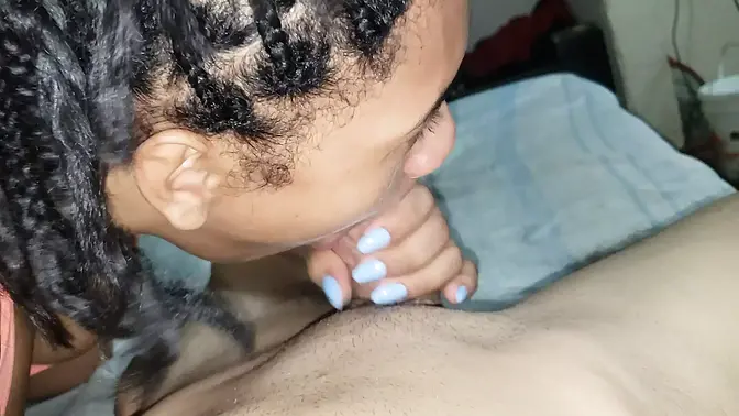 Ella's Fiery BJ Ends in Milk Scoop