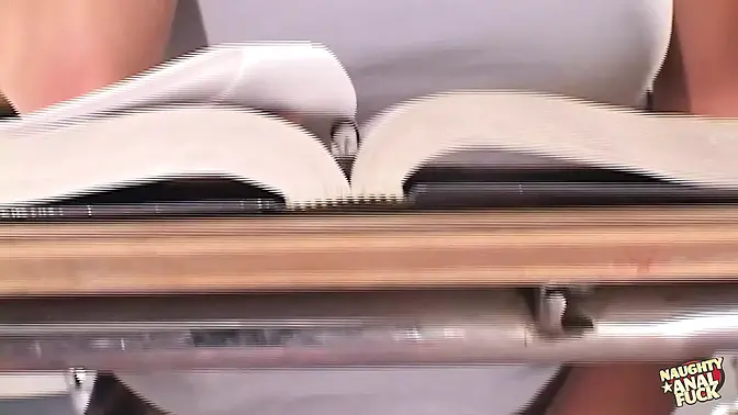 Naughty teen kisses mature guy in detention, then seduces him with her tight asshole