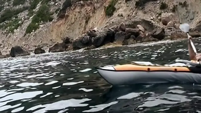 German redhead takes big cock in boat's doggystyle fuck