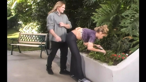 Kelsey's Mature Throat-Railed in Reverse Cowgirl Position before Semen Splash
