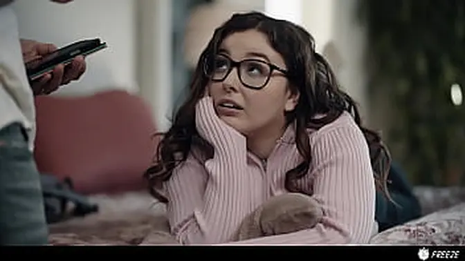 Stepdad teaches his stepdaughter a lesson in pleasure