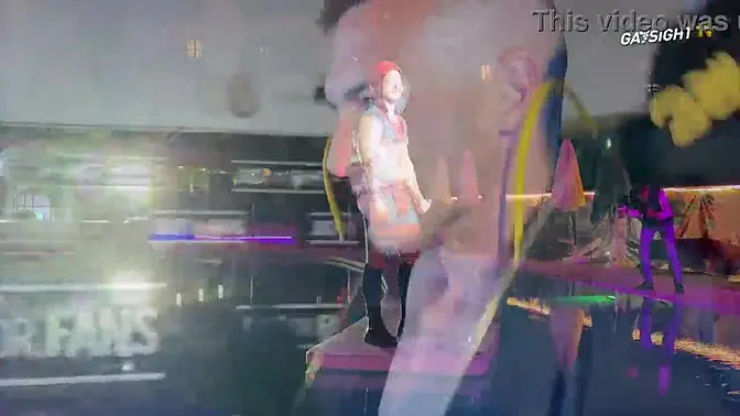 Spanish spitfire models get naked and suck cock at fashion show