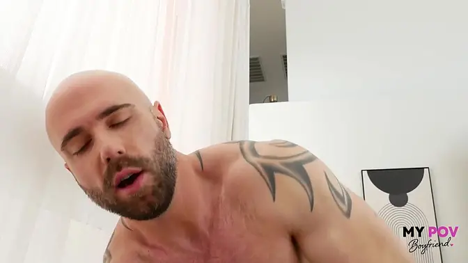 Virtual POV: Tattooed Stud Danny Steele Fingers & Fucks You