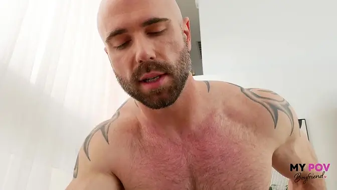 Virtual POV: Tattooed Stud Danny Steele Fingers & Fucks You