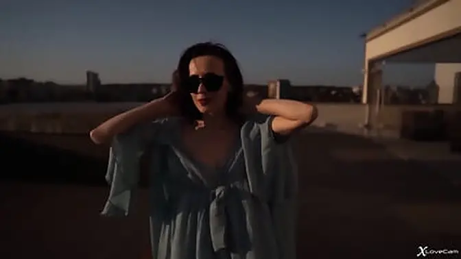 Mature woman shows off her soft skills