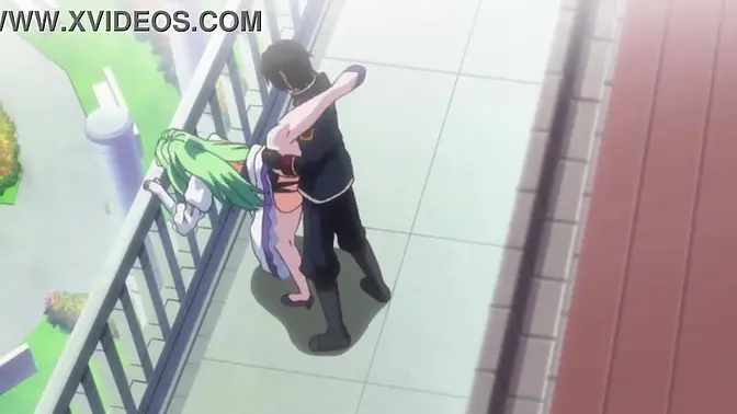 Creampied Asian teen with big boobs in hot bondage hentai