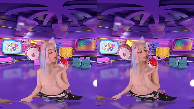 Molly Little helps Iono with her Pokemon Violet orgasm