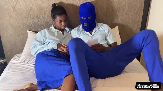 Amateur classmates get intimate after tutorials