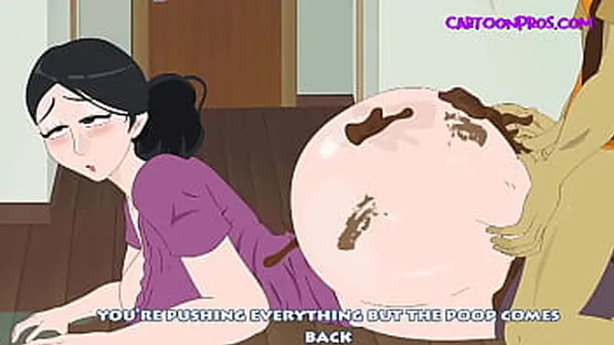 Slutty MILF rides big dick in cartoon hentai