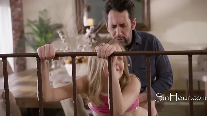 Jealous wife watches as stepdaughter submits to my fucking