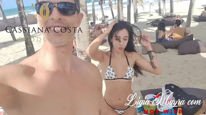 Latina Amador gives a sensational blowjob and rides her husband's cock