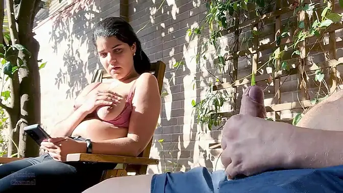 StepMom gets shocked by stepson's big dick while playing Candy Crush