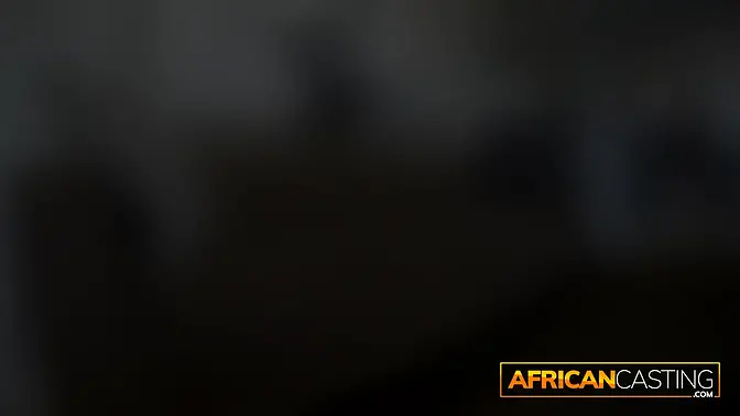 African babe trades big tits and ass for a job