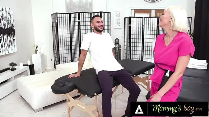 Slutty MILF Adira Allure enjoys gangbanged by six guys