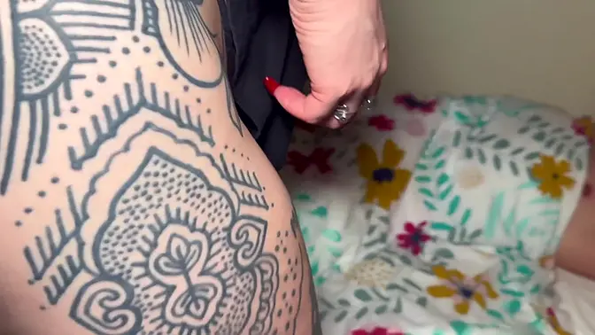 Trixy's morning anal craving