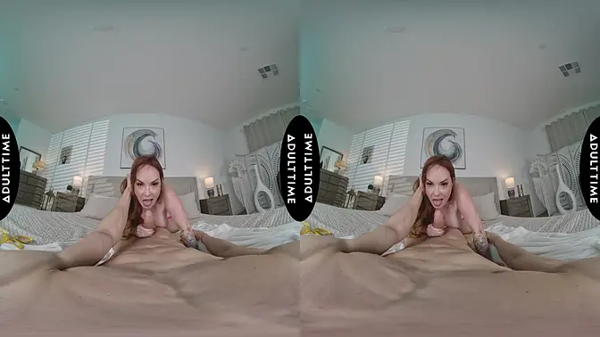 UP CLOSE VR - Horny MILF Summer Hart Sucks & Titty Fucks Your Dick Before Getting It Doggystyle POV