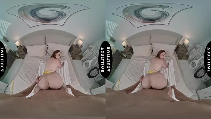 MILF Summer Hart sucks and titty fucks before doggystyle POV