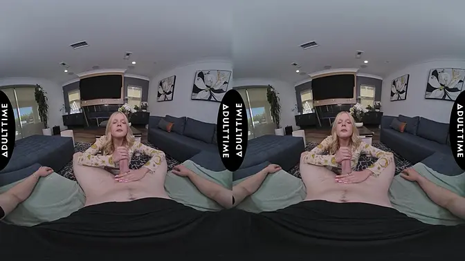 UP CLOSE VR - POV Petite Blonde Coco Lovelock Goes Into FERAL FRENZY Mode For Your Big Dick