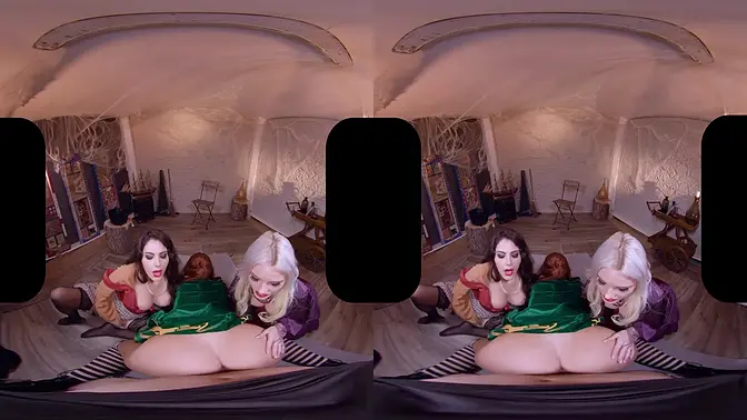 These Hot Witches Wanna Drain More Than Just Your Soul In Hocus Pocus XXX - Valentina Nappi