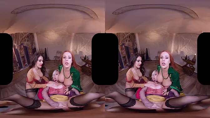 These Hot Witches Wanna Drain More Than Just Your Soul In Hocus Pocus XXX - Valentina Nappi