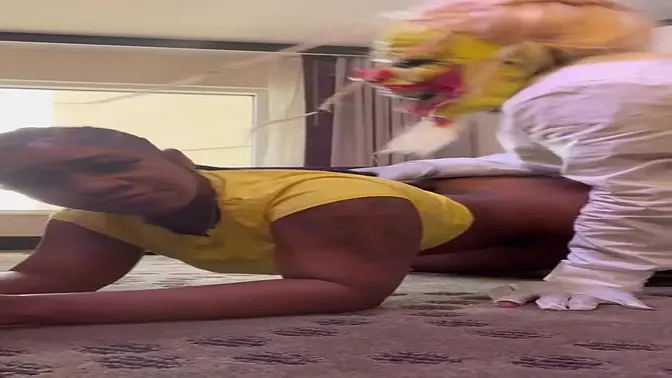 Creepy clown fucks Lola B