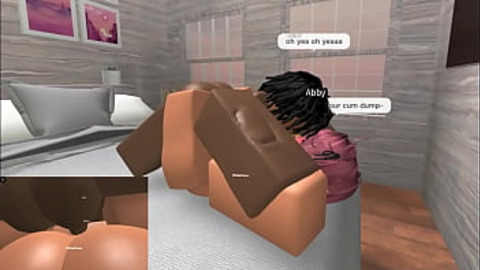 Roblox duo bonking in cramped abode, 4K hardcore intimacy, steamy sexcapade unfolds
