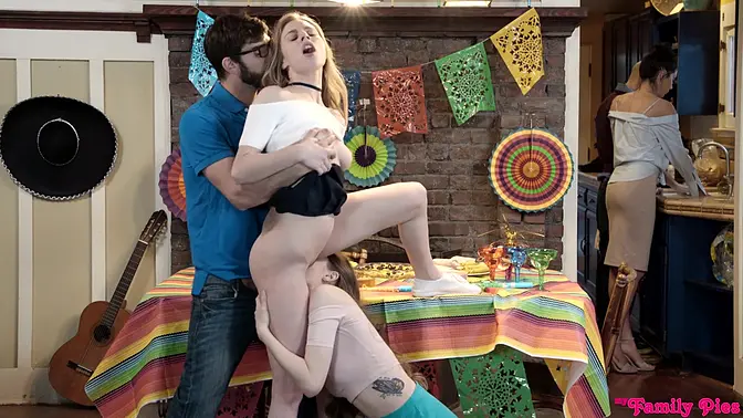 Cinco de Porno: Wet Latina rides and sucks cock