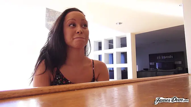 Mia Austin gets pounded by James Deen in her new audition