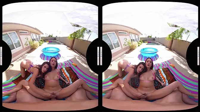 Double The Fun With With Sexy Babes Ashley Adams And Eliza Ibarra