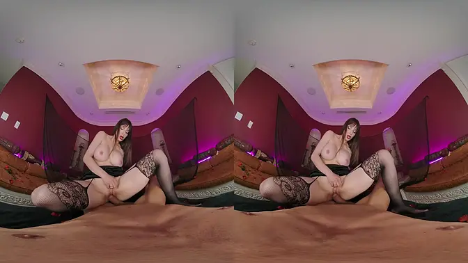 Lexi Luna Delivers A Darkly Romantic, Spooky & Sexual Seduction As Morticia Addams