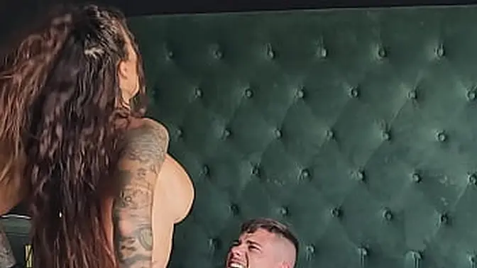 Sexy Latina neighbor creampies me after pussy licking and ass play