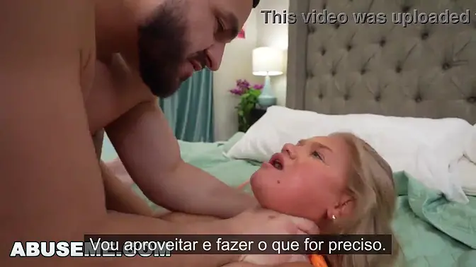 Busty blonde Harley King gets hard and fast fucking