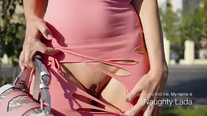 Naughty MILF Lada exposes herself on purpose