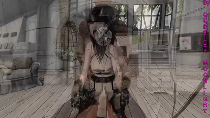 Busty bimbo Qubeley gets 3D fucked in Second Life