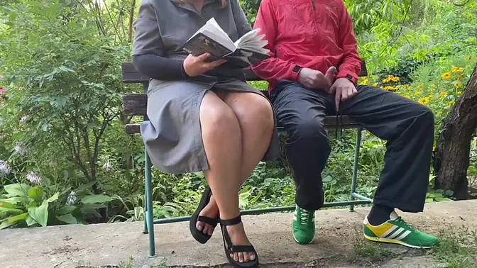 Naughty son-in-law shows off his big dick to shocked MILF