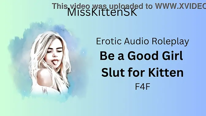 Kitten dominates and degrades her slutty friend in erotic audio roleplay