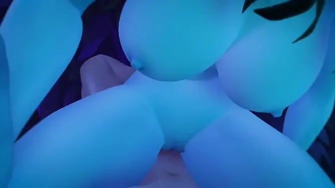 Slutty cartoon girl sucks and fucks in 3D animation