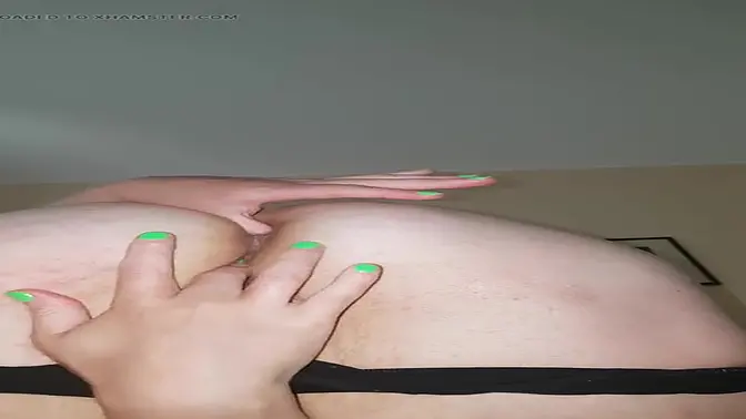 Bum & twat play, rear-end smack, spanking, fingering, solo virgin play, fresh tight solo play, close ups